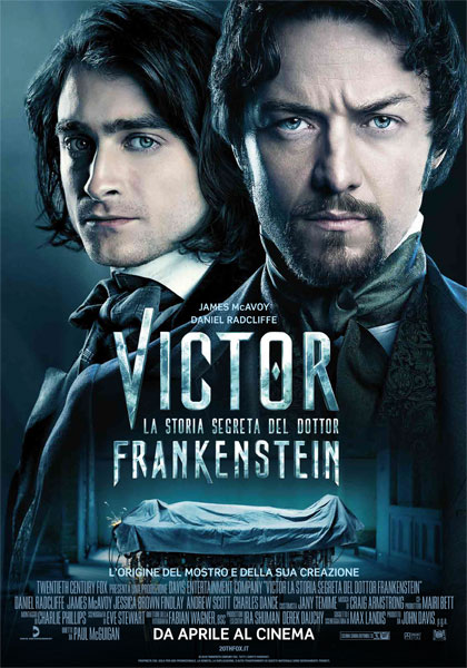 Locandina italiana Victor - La storia segreta del Dottor Frankenstein