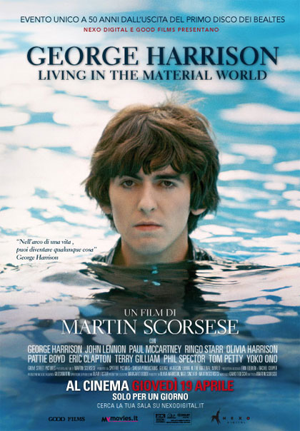 Locandina italiana George Harrison: Living in the Material World