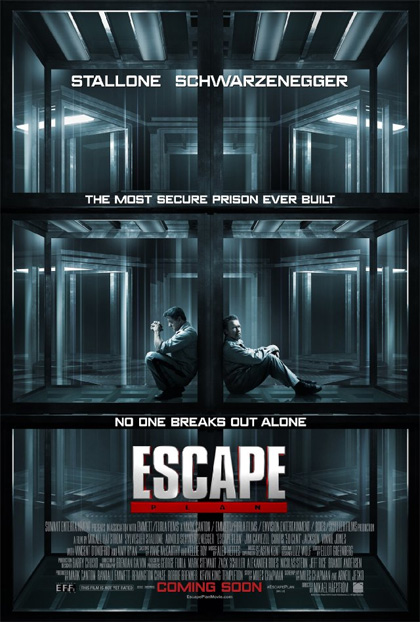 Poster Escape Plan - Fuga dall'inferno