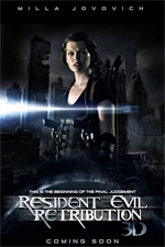 Poster Resident Evil: Retribution  n. 1
