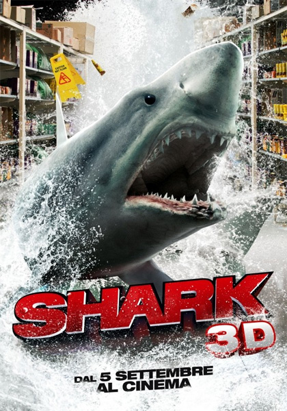 Locandina italiana Shark 3D
