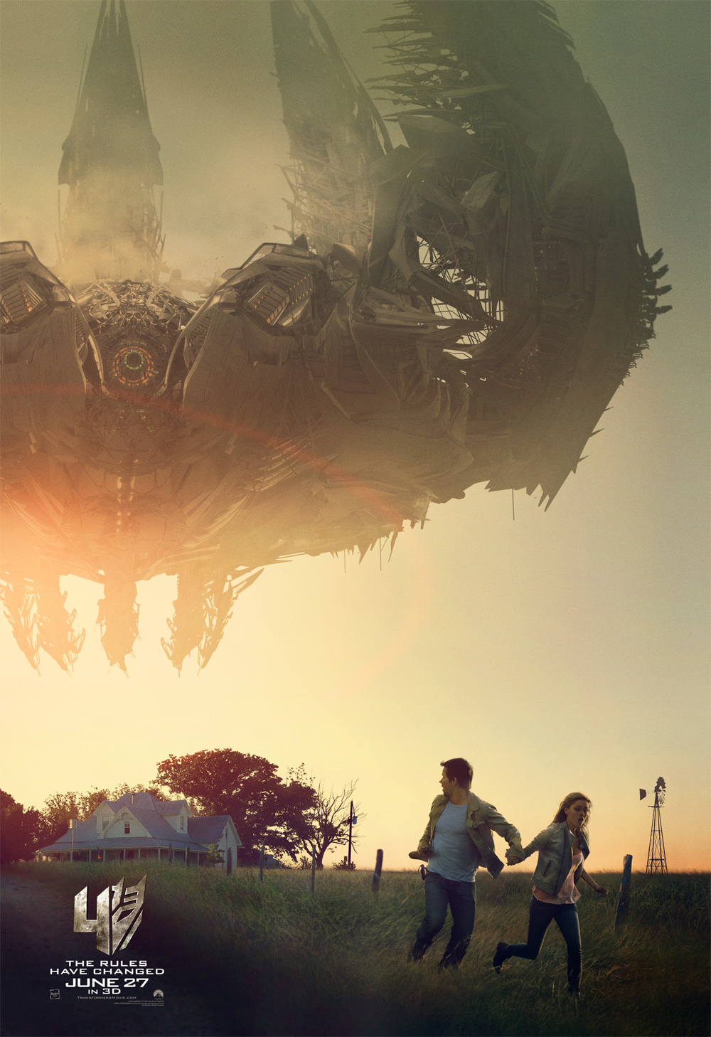 Poster Transformers 4 - L'era dell'estinzione