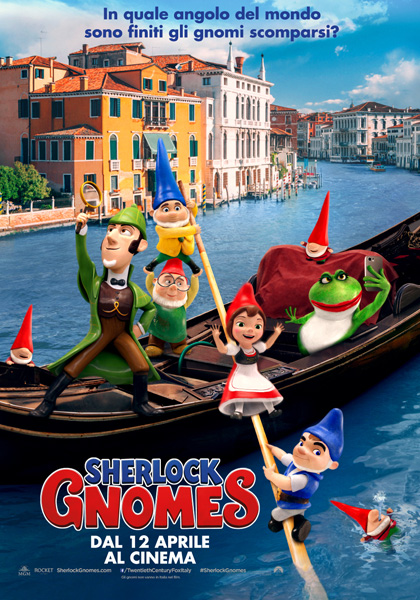 Locandina italiana Sherlock Gnomes