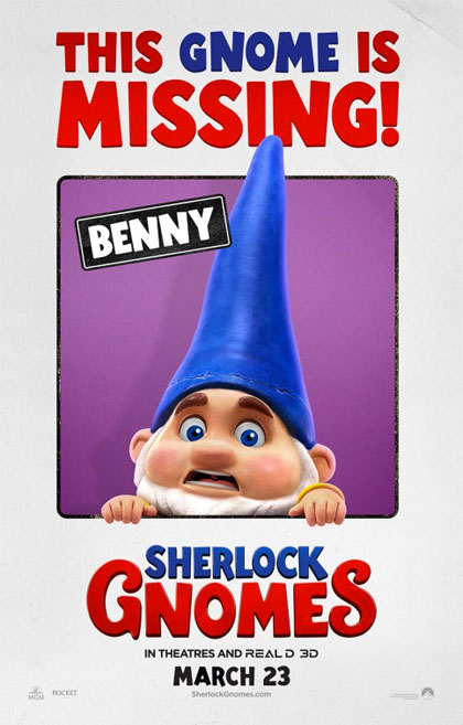 Poster Sherlock Gnomes