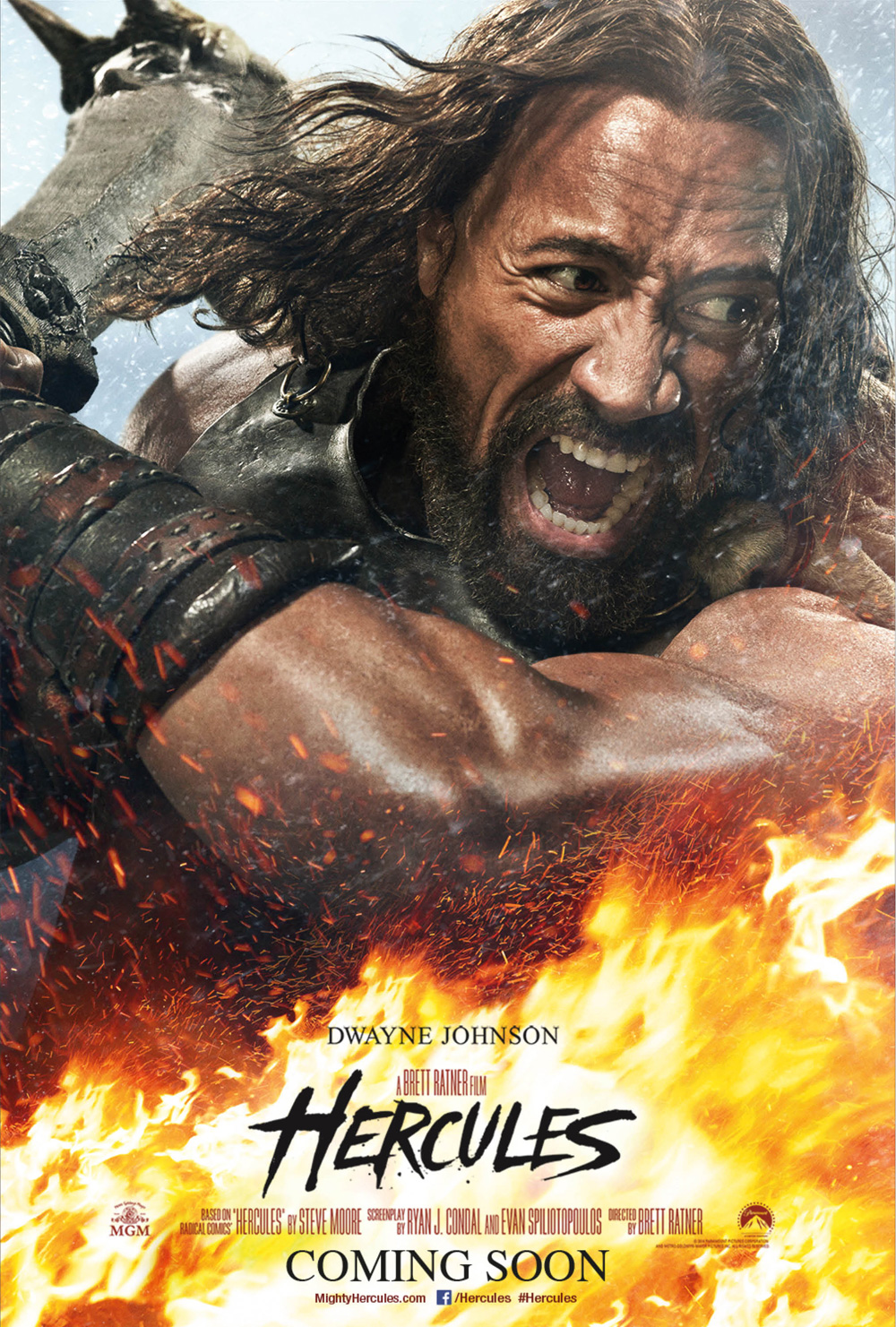 Poster Hercules - Il guerriero