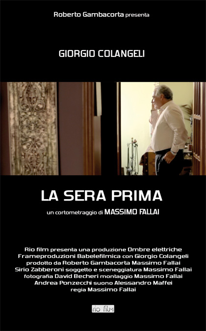 Locandina italiana La Sera Prima