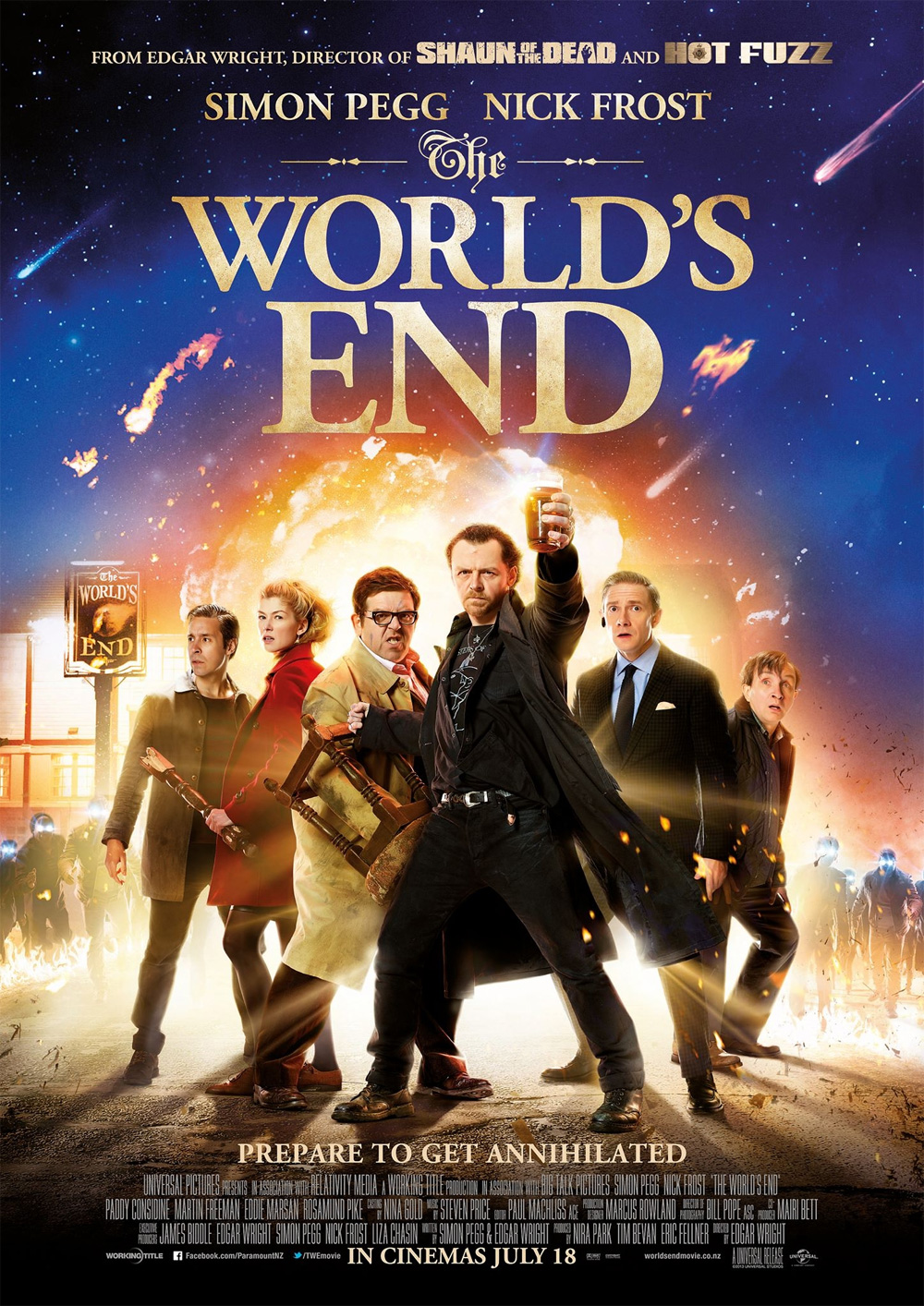 Poster La fine del mondo