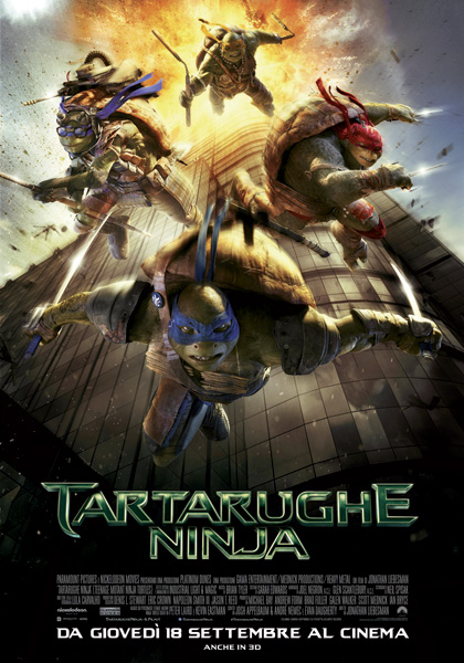 Tutto sulle Tartarughe Ninja prima di vedere il nuovo film - Prima Bergamo