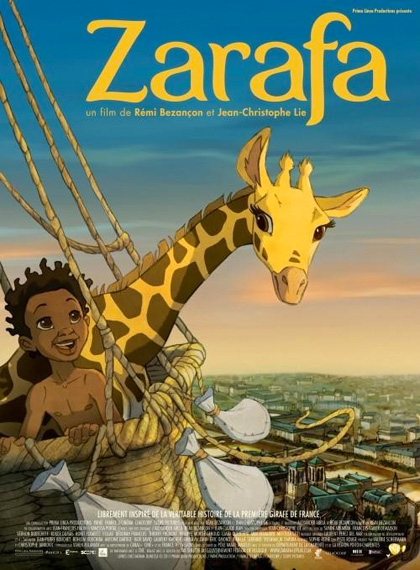 Poster Le avventure di Zarafa - Giraffa Giramondo