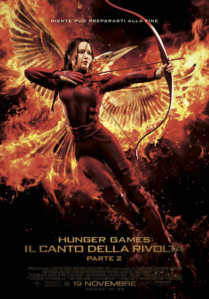 Locandina italiana Hunger Games: Il canto della rivolta - Parte II