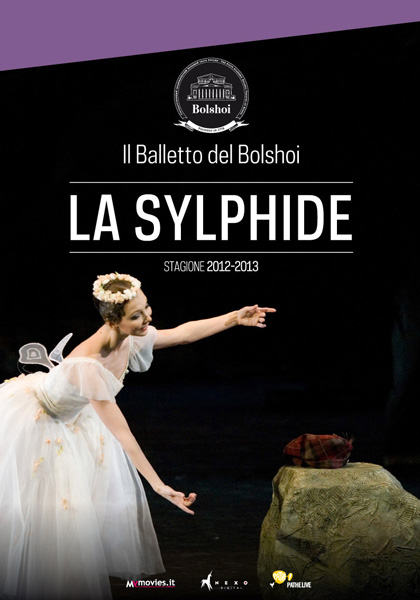 Locandina italiana Il balletto del Bolshoi: la Sylphide