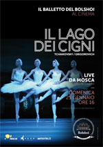 Poster Il balletto del Bolshoi: Il lago dei cigni  n. 0