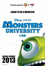 Poster Monsters University  n. 2