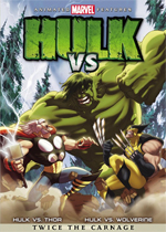 Poster Hulk Vs.  n. 0