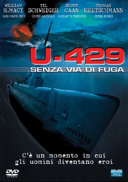 Locandina italiana U-429 - Senza via di fuga