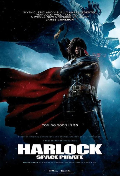 Poster Capitan Harlock