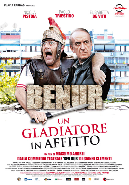 Locandina italiana Benur - Un gladiatore in affitto