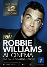 Poster Robbie Williams - Live al cinema  n. 0