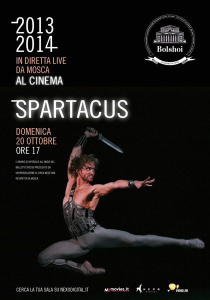 Locandina italiana Il balletto del Bolshoi: Spartacus