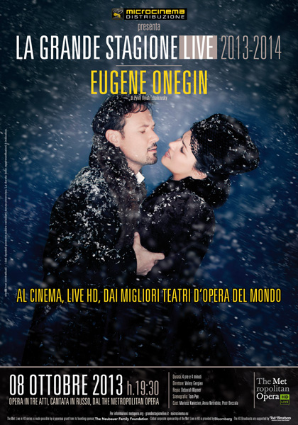 Locandina italiana The Metropolitan Opera di New York: Eugene Onegin