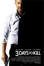 Poster Three Days To Kill  n. 1