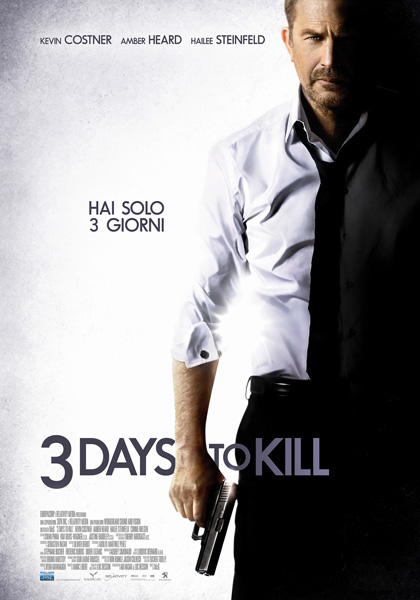 Locandina italiana Three Days To Kill
