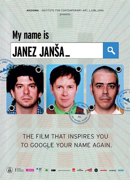 Locandina italiana My Name is Janez Jansa