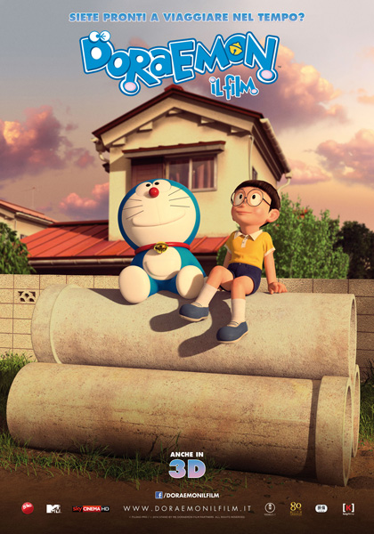 Locandina italiana Doraemon 3D