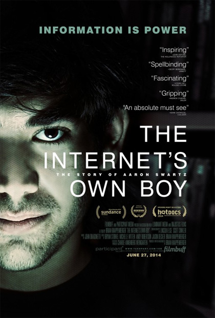 Locandina italiana The Internet's Own Boy: The Story of Aaron Swartz