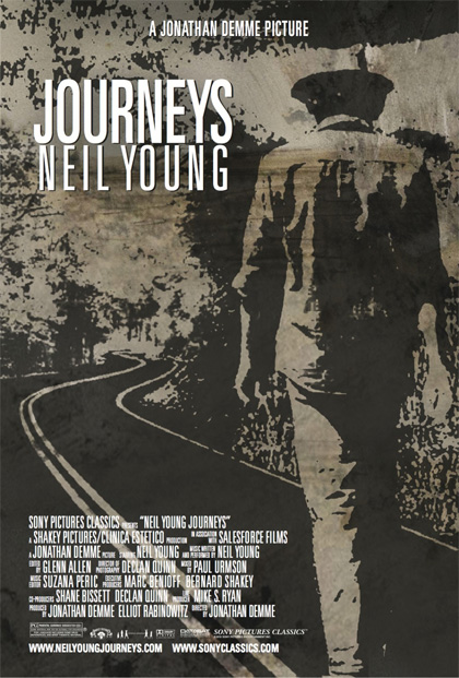 Locandina italiana Neil Young Journeys