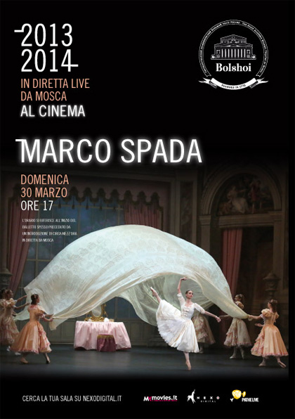 Locandina italiana Il balletto del Bolshoi: Marco Spada