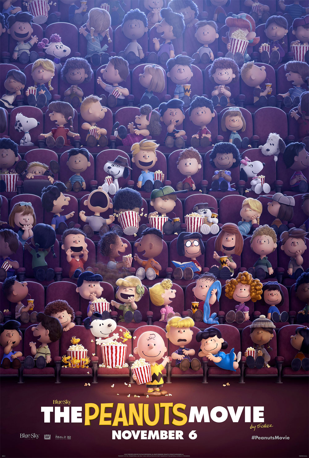 Poster Snoopy & Friends - Il film dei Peanuts
