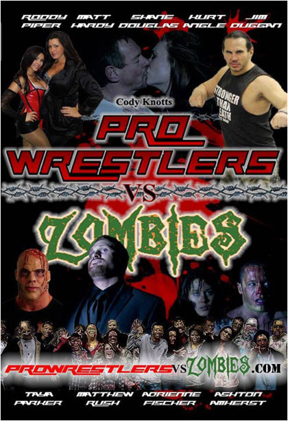 Locandina italiana Pro Wrestlers Vs Zombies