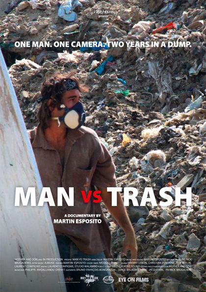 Locandina italiana Man Vs Trash