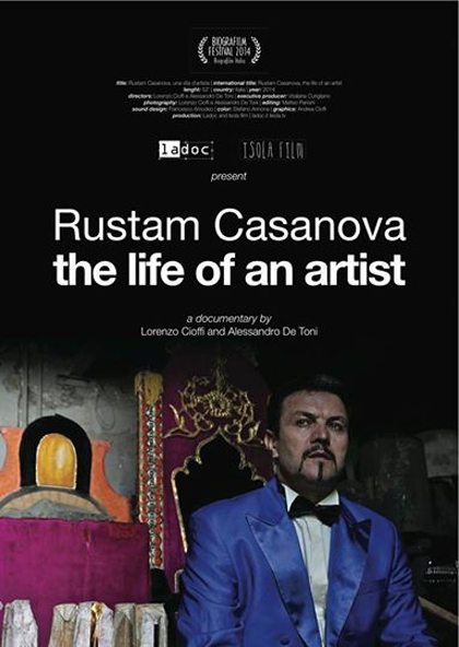Locandina italiana Rustam Casanova, una vita d'artista