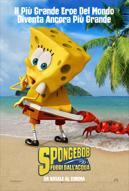 Poster Spongebob - Fuori dall'acqua