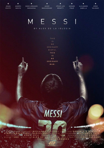 Poster Messi - Storia di un campione