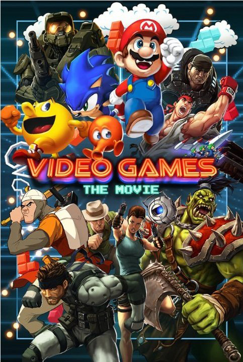 Poster Video Games: The Movie  n. 0