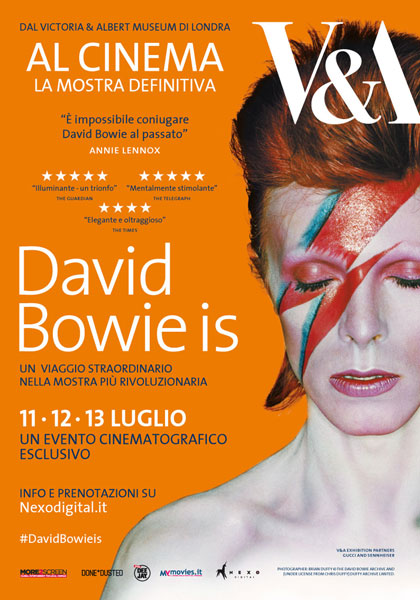 Locandina italiana David Bowie Is