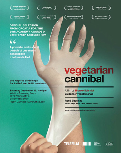 Locandina italiana Vegetarian Cannibal