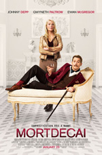 Poster Mortdecai  n. 1