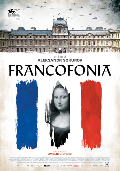 Locandina italiana Francofonia - Il Louvre sotto occupazione