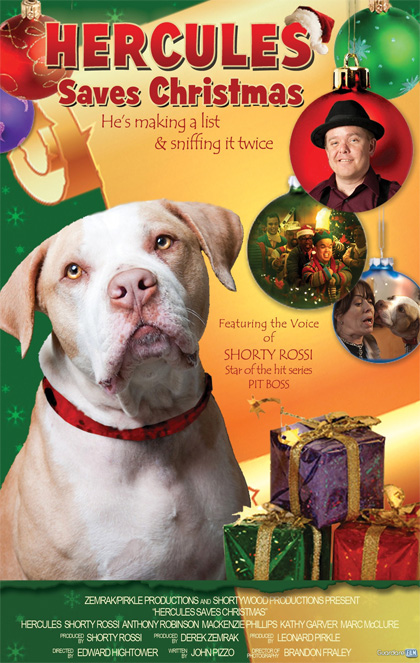 Poster Hercules - Il cane di Babbo Natale