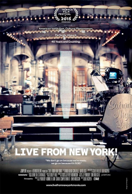 Locandina italiana Live From New York!