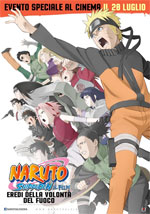 Poster Naruto evento 3 - Il maestro e il discepolo - Eredi della volont del fuoco  n. 1