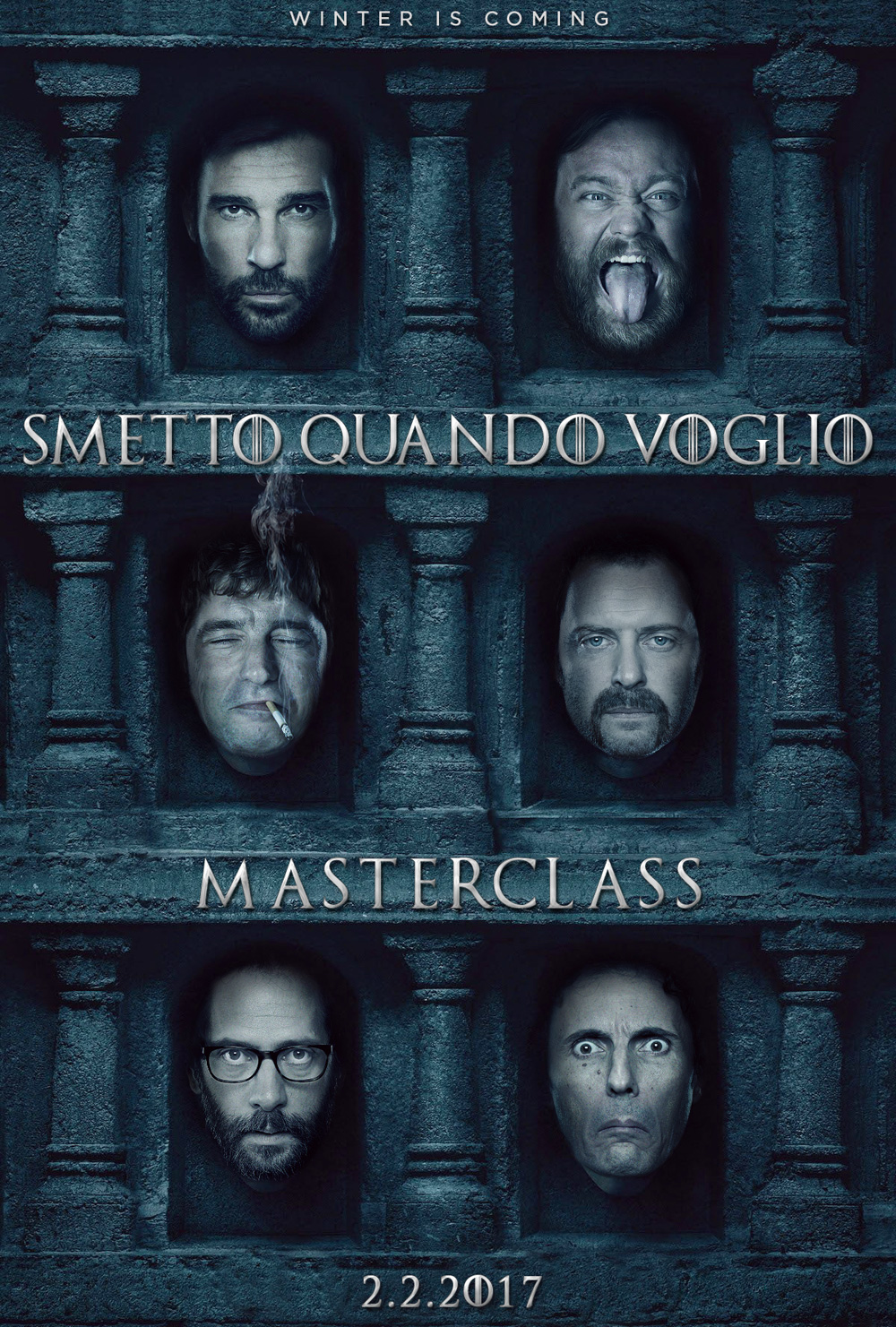 Poster Smetto quando voglio - Masterclass