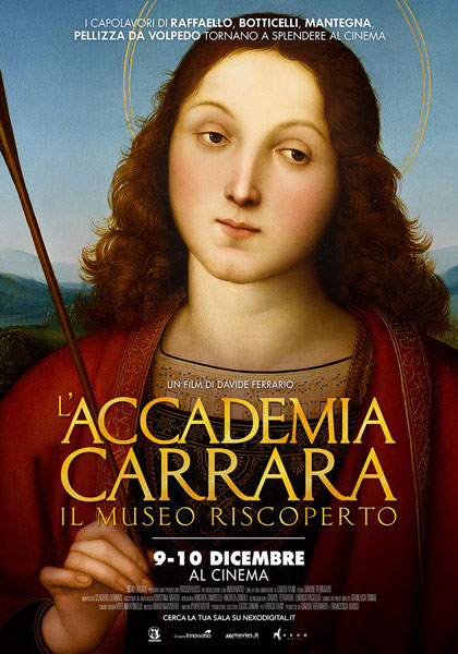 Locandina italiana L'Accademia Carrara - Il museo riscoperto