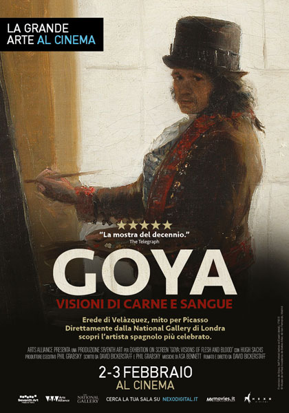 Locandina italiana Goya - Visioni di carne e sangue