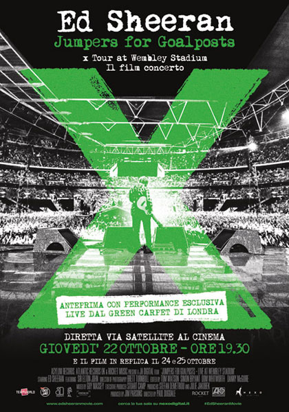 Locandina italiana Ed Sheeran - Jumpers for Goalposts