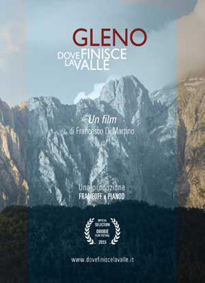 Locandina italiana Gleno - Dove finisce la valle